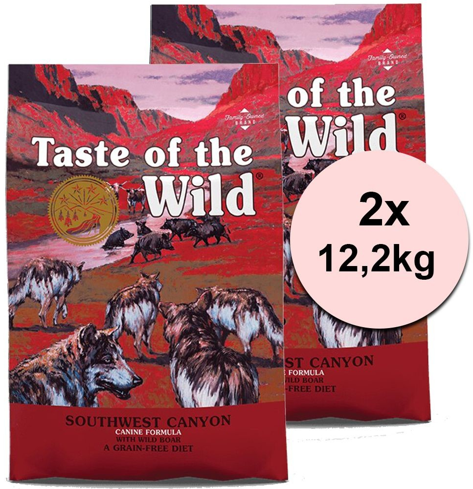 Taste of the Wild Southwest Canyon 2 x 12,2 kg