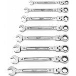 Milwaukee Maxbite Očkoploché ráčnové klíče s kloubem sada 87ks 4932478557 – Zboží Dáma