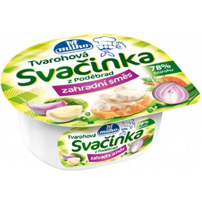 Milko Svačinka zeleninový tvaroh zahradní směs 140 g – Zboží Dáma