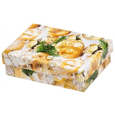 ARGUS Dárková krabice vánoční papír 25321174 – Zboží Dáma