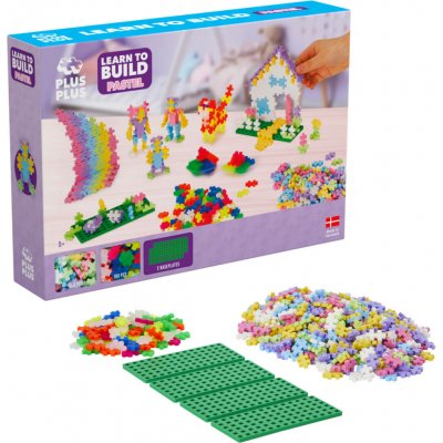 Plus Plus Nauč se stavět Pastel 600 ks – Hledejceny.cz