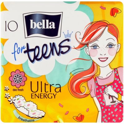 Bella For teens vložky Ultra deo energy 10 ks – Zboží Dáma