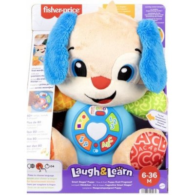 Fisher Price Pejsek Učínek Pěti Jazyčná Verze JFD20 – Zbozi.Blesk.cz