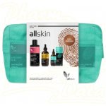 Allskin Arganový olej BIO 100 ml + Allskin Hyaluronové sérum 25 ml + sprchový olej Santalové dřevo 200 ml dárková sada – Sleviste.cz