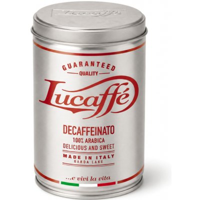 Lucaffé Decaffeinato zrnková 250 g – Hledejceny.cz