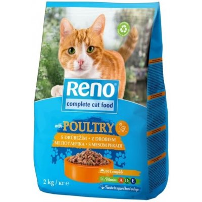 Reno granule pro kočky s drůbeží 2 kg