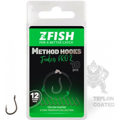 ZFISH Háčky Method Feeder PRO 2 Ve. 10 – Zboží Dáma