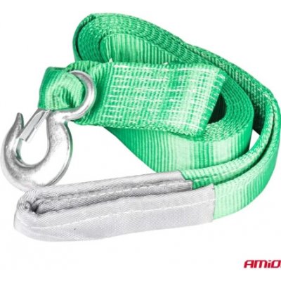 AMIO Tažný popruh 8000 kg 70 mm 5 m zakončení Hák+Oko | Zboží Auto