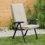 PATIO Polohovací zahradní křeslo Modena Square Black Edition H024-04IB 461950 – Hledejceny.cz