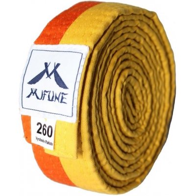 Pásek na kimono žluto-oranžový MIFUNE – Hledejceny.cz