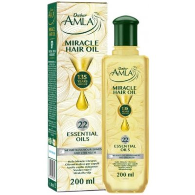 Dabur Amla Olej na vlasy pro zářivý lesk 200 ml – Hledejceny.cz