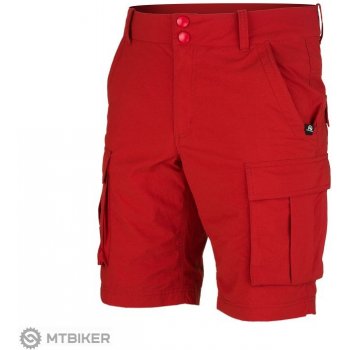 Northfinder HOUSTON pánské šortky BE-3365OR307 tmavě červená