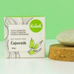 Kvítok tuhý šampon na mastné vlasy čajovník 50 g – Zboží Dáma