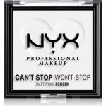 NYX Professional Makeup Pudr Can´t Stop Won´t Stop Mattyfying Powder 11 bright translucent 6 g – Hledejceny.cz