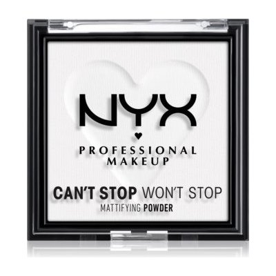 NYX Professional Makeup Pudr Can´t Stop Won´t Stop Mattyfying Powder 11 bright translucent 6 g – Hledejceny.cz