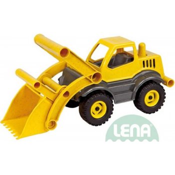 Lena Auto stavební Eco nakladač aktivní 34 cm žlutý plast 4212