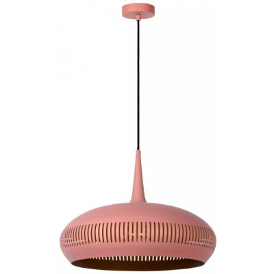 závěsné retro svítidlo v nad jídelní stůl z růžové barvě – Zboží Mobilmania
