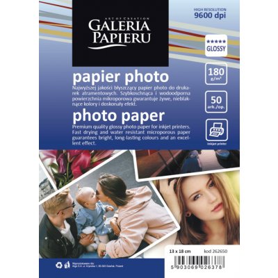Galeria 13 x 18 cm, 180 g/m2, 50 listů – Zboží Živě