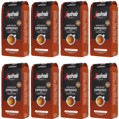 Segafredo Selezione Espresso káva karton 8 x 1 kg – Zboží Mobilmania