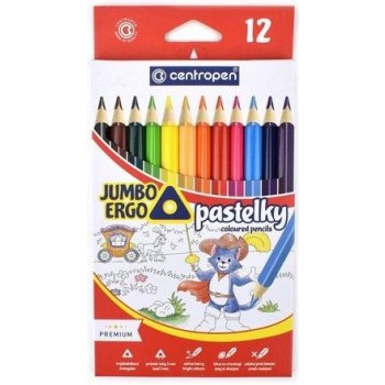 Centropen Jumbo trojhranné 9522 12 ks