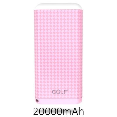 Golf D200GB 20000 mAh růžová