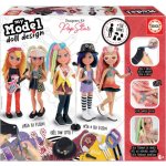 EDUCA Kreativní sada My Model Doll Design: Popová hvězda 19203 – Zboží Dáma