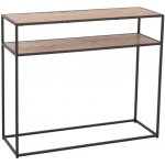 J-line Zigtem 100 x 35 cm s černou konstrukcí – Sleviste.cz