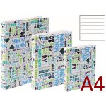 Karton P+P Karis blok A4 PVC New York bez registru – Zboží Živě