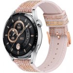 BStrap Glitter řemínek na Samsung Galaxy Watch Active 2 40/44mm, golden red SSG032C02