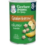 GERBER Organic křupky banánové 35 g – Zbozi.Blesk.cz
