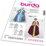 Střih Burda 2447 - Rokokové šaty – Zboží Mobilmania