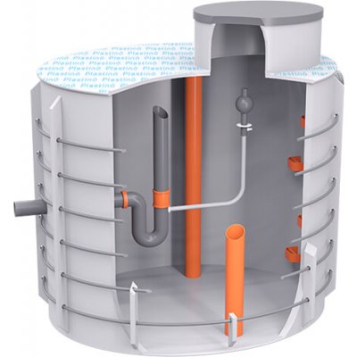 Plastino Akumulačně retenční nádrž s regulovaným odtokem k obetonování 15m3 – Zbozi.Blesk.cz