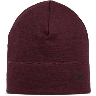 Čepice Buff Merino Lightweight Beanie červená – Hledejceny.cz