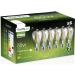Lumiled 6x LED žárovka E27 ST64 EDISON 8W = 60W 880lm 4000K Neutrálna bílá 360° – Hledejceny.cz