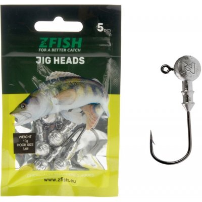Zfish Jig Head vel.1 2g 5 ks – Zboží Dáma