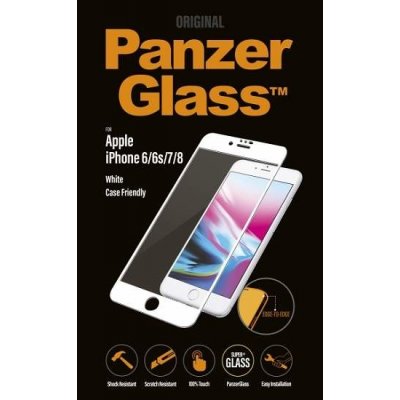 PanzerGlass tvrzené pro iPhone 8/7/6/SE 2020/2022 bílé 2620 – Zboží Mobilmania