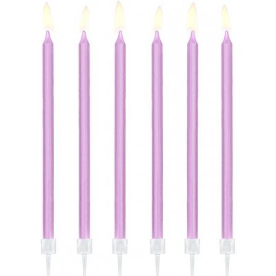 PartyDeco Svíčky narozeninové fialové 14cm – Hledejceny.cz