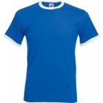 Fruit of the Loom tričko Ringer T racerback bílá/červená – Sleviste.cz
