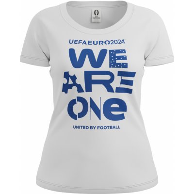 Dámské triko EURO 2024 bílá – Zboží Mobilmania
