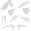 Blatník, podběh, bočnice k vozům ACERBIS Full sada plastů - KTM SX/SXF (2019-2022) Bílá