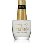 Max Factor Nailfinity Matte Top Coat matný vrchní lak odstín 101 Velvet Curtain 12 ml – Zboží Mobilmania
