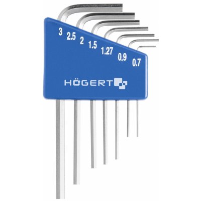 Sada přesných šestihranných klíčů HOGERT HT1W800 – Zboží Mobilmania