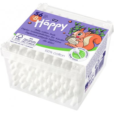 Bella Baby Happy Vatové tyčinky 56 ks – Zboží Mobilmania