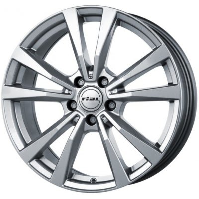 Rial M12 7,5x18 5x112 ET33 silver – Hledejceny.cz