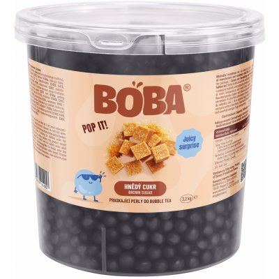 BOBA Hnědý cukr kuličky do Bubble Tea 3,2 Kg – Hledejceny.cz