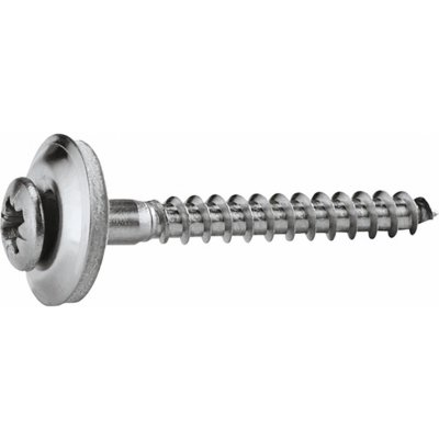 Klempířský nerezový vrut s nerezovou podložkou 40 x 4,5 mm – Sleviste.cz