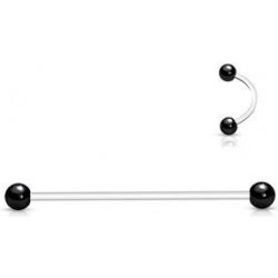 Šperky4U piercing do jazyka PTFE PJ01069