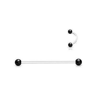 Šperky4U piercing do jazyka PTFE PJ01069