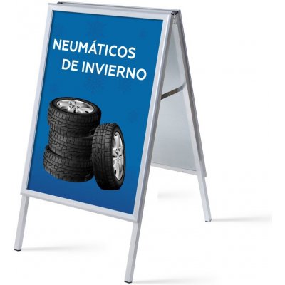 Jansen Display Set reklamního áčka A1, Zimní pneumatiky, španělsky – Zboží Mobilmania