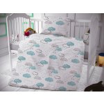 Kvalitex povlečení Nebíčko bílé 95 x 135 45 x 60 cm – Hledejceny.cz